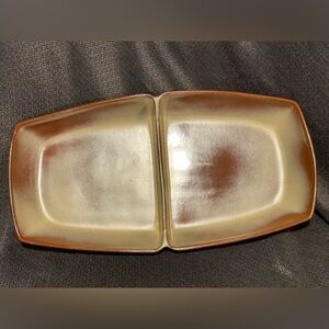 Frankoma pottery, 5 quart divided dish.